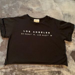 Los Angeles Crop Tee